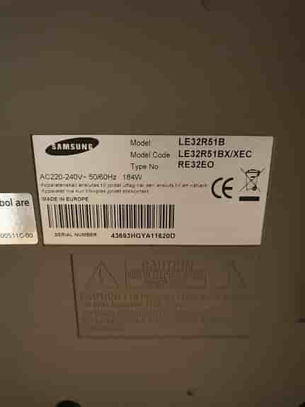 Samsung tv 32"