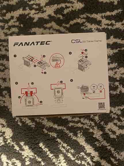 Fanatec CSL DD Table Clamp konsoltillbehör