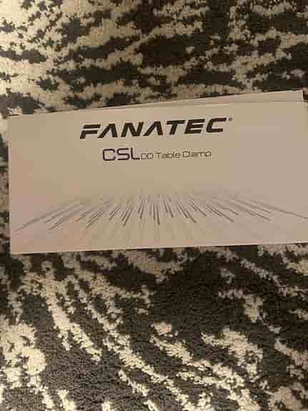 Fanatec CSL DD Table Clamp konsoltillbehör