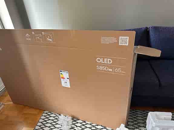 65” Samsung TV oanvänd - felköp