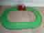 Peppa Pig lekset bil med oval grön bana plast