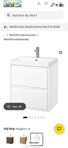 Badrumsmöbel ikea