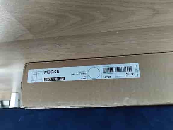 nytt ikea skrivbord micke
