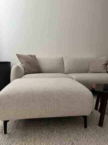 2,5 sits med fotpall/sittpall