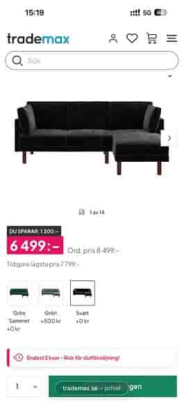 Bäddsoffa
