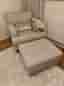 Howard Classic Soffgrupp 3-sits Soffa + Fåtölj + Fotpall