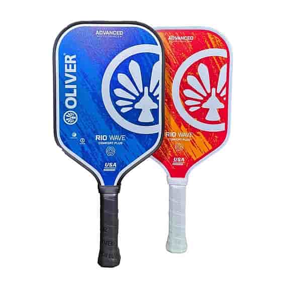 Pickleball set med 2 rack, 2 bollar och väska