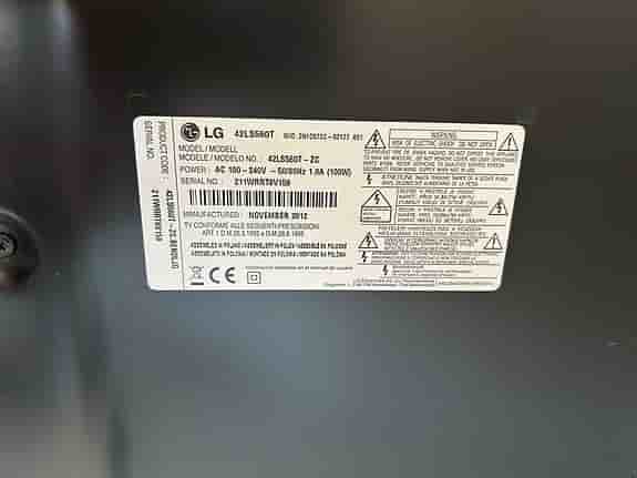 LG TV 42”