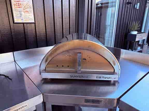 Forno Allegro Surriento (gas) pizzaugn i rostfritt stål