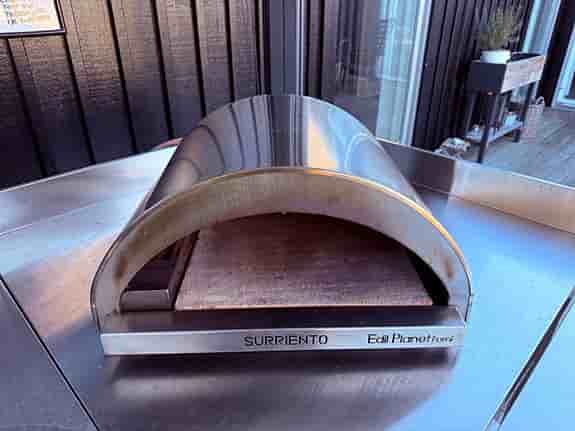 Forno Allegro Surriento (gas) pizzaugn i rostfritt stål
