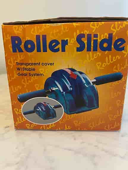 Roller Slide maghjul träningsredskap blå