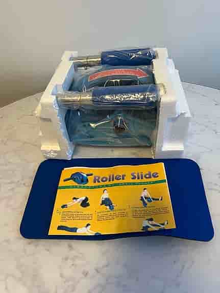 Roller Slide maghjul träningsredskap blå