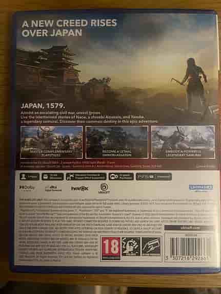Assassin's Creed Shadows ps5