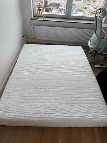 Ikea Ånneland hybridmadrass 160x200 + Ängskorn madrassskyd