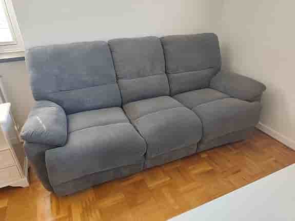 Bekväm 3-sits soffa med reclinerfunktion