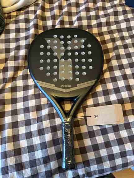 Y1 Padel Pure E1 padelracket svart
