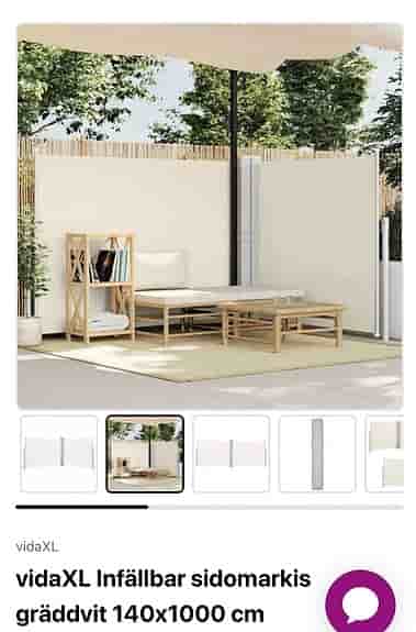 Sidomarkis terrass beige