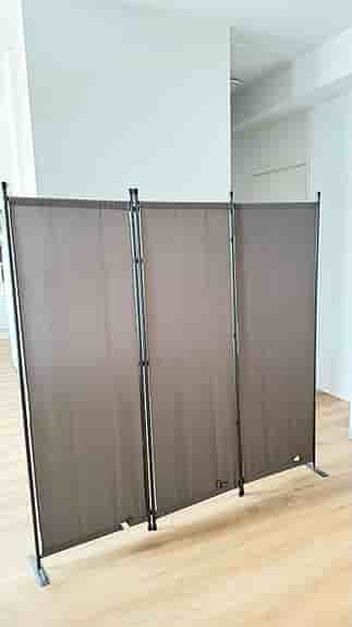 Rumsavdelare i bra skick – 3 paneler