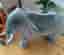 Mycket fin stabil elefant plysch som barn som kan rida och leka med