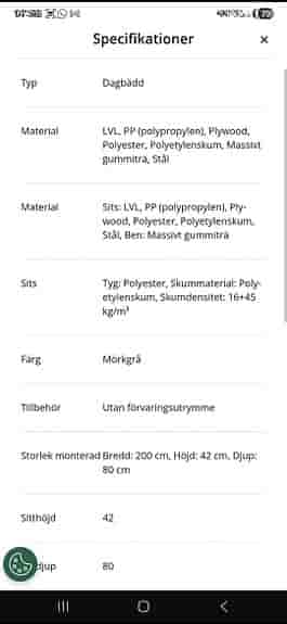 NOREFJELL DAGBÄDD BÄDDSOFFA
