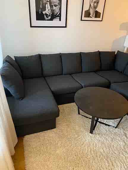 U-soffa i nyskick från Chilli – stor & bekväm (Crazy 4-sits)