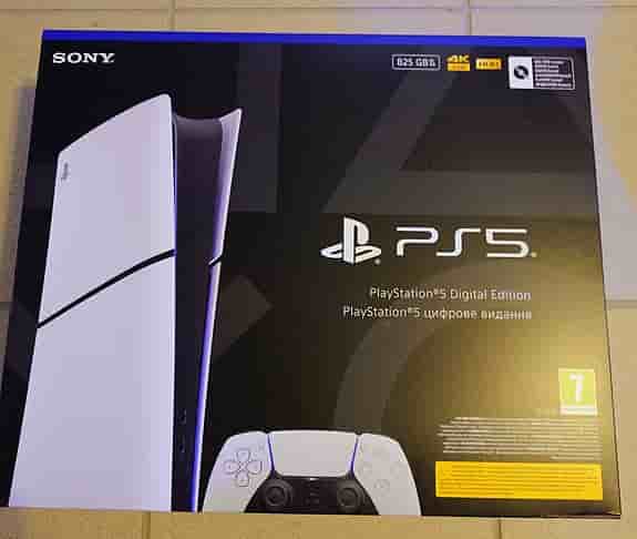 Sony PlayStation 5 Digital Edition spelkonsol vit