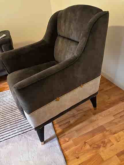Oanvänd soffa