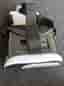 VR-headset svart/vit justerbara band