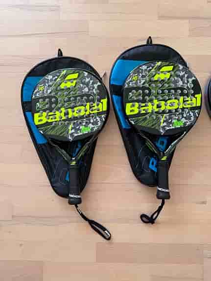 2st Babolat Rival padelracket kamouflage grön/svart med fodral