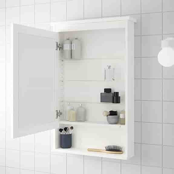 Ikea HEMNES spegelskåp badrum vit