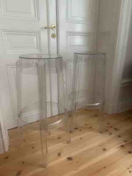 Kartell Charles Ghost barstolar