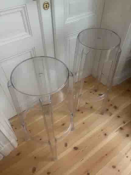 Kartell Charles Ghost barstolar