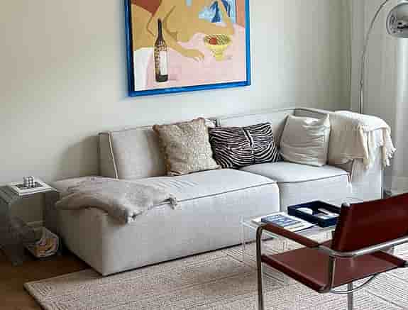 Helt ny modulsoffa greige grå/beige