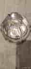 Orrefors bordsklocka glas