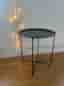 Svart brickbord i snygg stilren design, som ny