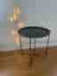 Svart brickbord i snygg stilren design, som ny
