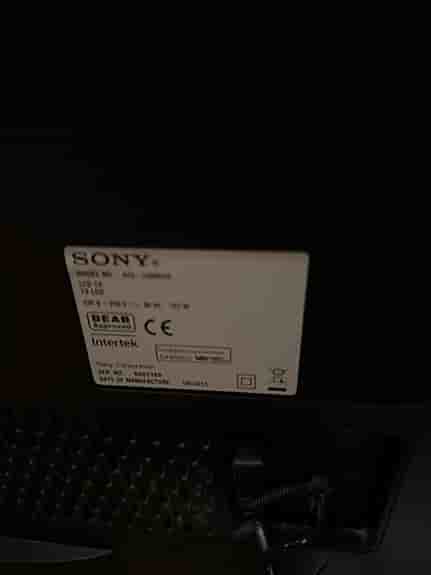 Sony Bravia KDL-55W805A tv 55 tum svart