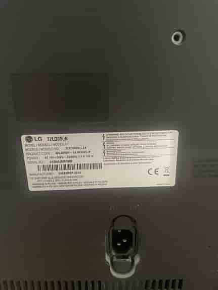 LG 32LD350N tv 32 tum svart