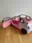 Barbie Fiat 500 leksaksbil vit rosa