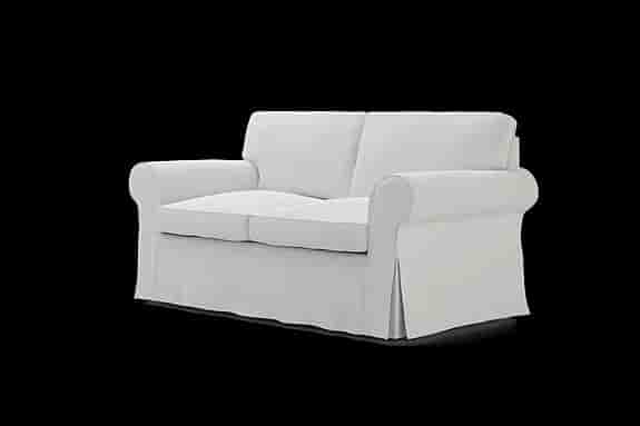 EKTORP IKEA 2 sits soffa VIT