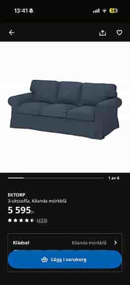 Ektorp 3-sits soffa