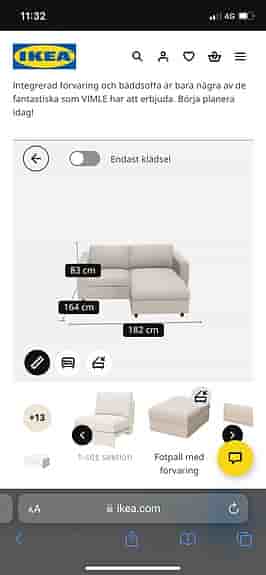Vimle soffa