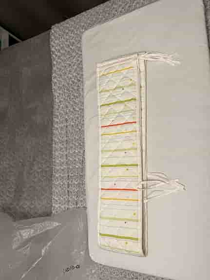 Madrass och spjälskydd 60x120 cm