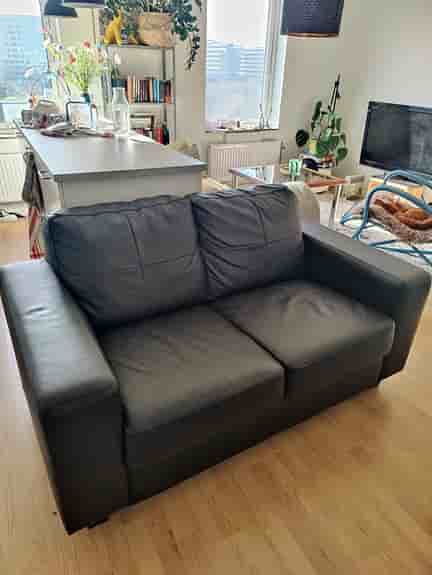 IKEA Lädersoffa Skogaby