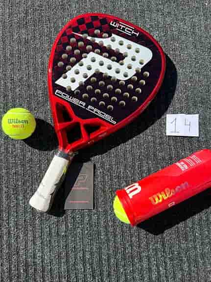 Power Padel padelracket röd