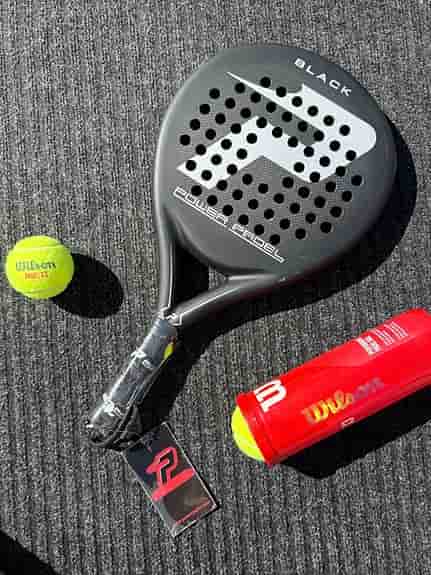 Power Padel padelracket svart