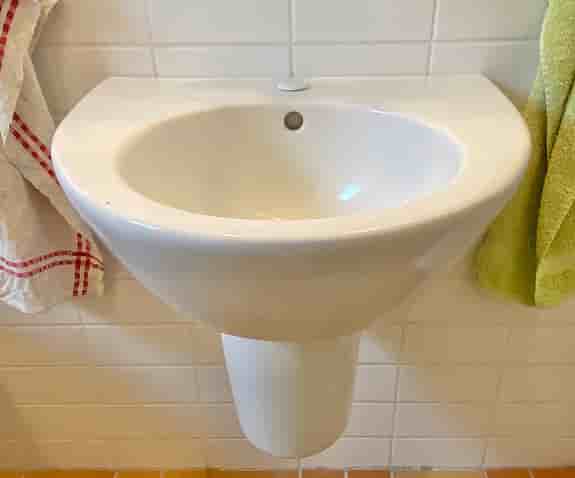 Handfat  Duravit design  Starck med halvpelare