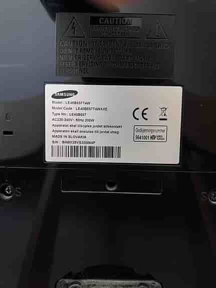 Samsung 40” TV – Full HD