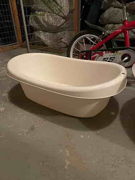 Badbalja plast vit