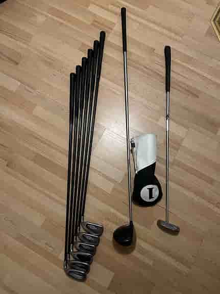 Golfklubbor set järnklubbor driver putter höger